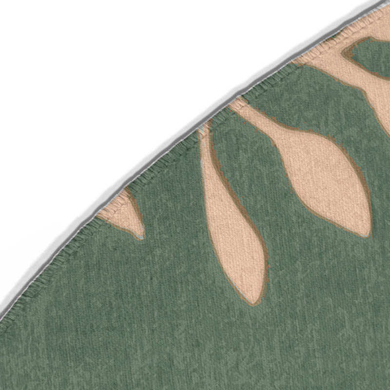 Tapis intérieur et extérieur Canopy Calm, Rond 5 pi