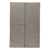 Hand Knotted Area Rug in Blue And Gray