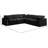 Atis Velvet L-Shaped Sectional Reversible-583503554