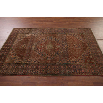 Tapis teinture végétale pré-1900 4 x 6
