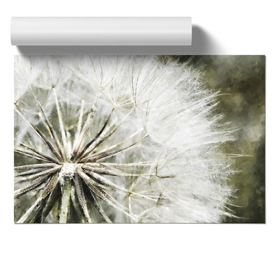 Dandelion Seeds Painting - Frameless Print