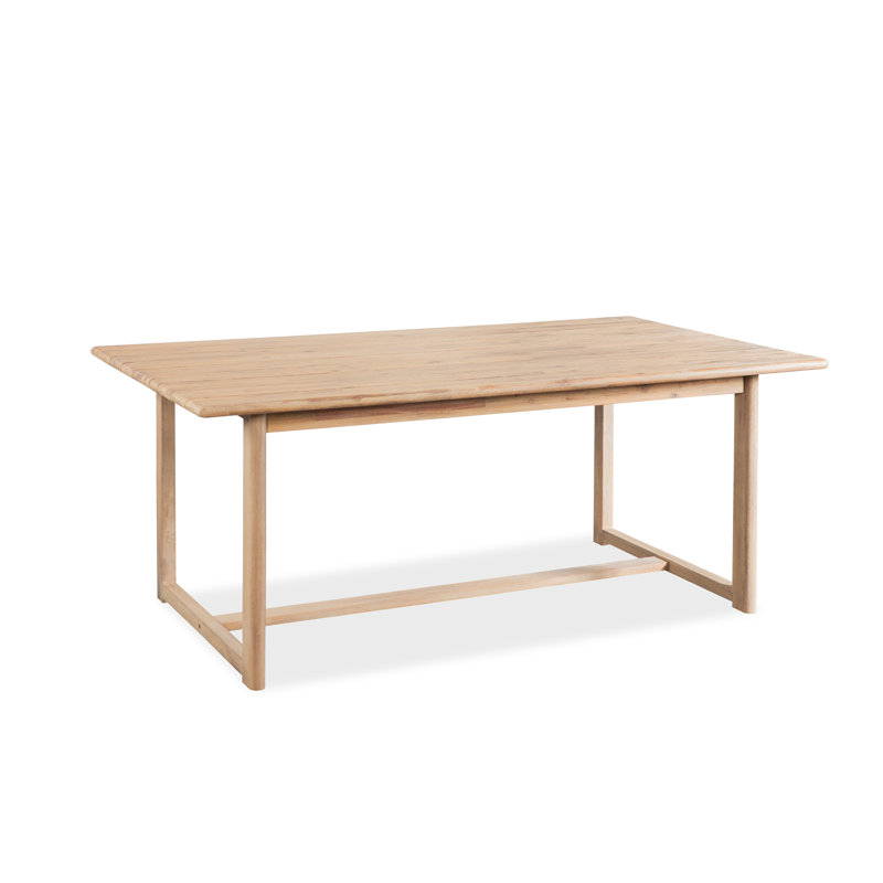 70.8" Solid Wood Outdoor Dining Table