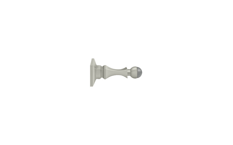 Kick Stop, Brushed Nickel