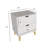 24" Two Drawer Faux Wood Nightstand-1035763663