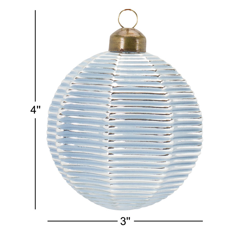 Girst The Holiday Aisle® Solid Color Ball Ornament