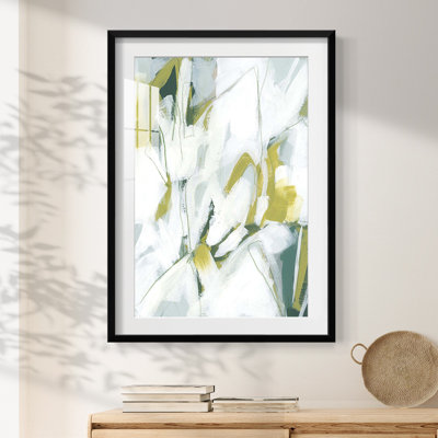 Emerald Ice II -Framed Print