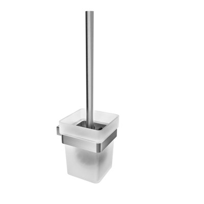 Volkano Cinder Metal Toilet Brush And Holder