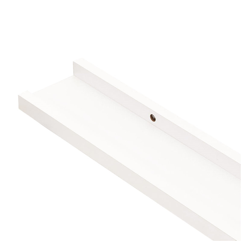 Lajarvis 2 Piece Picture Ledge Wall Shelf, 3 cm H x 115 cm W x 9 cm D, Beige