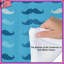 Blue Moustache Pattern Comforter-129430826
