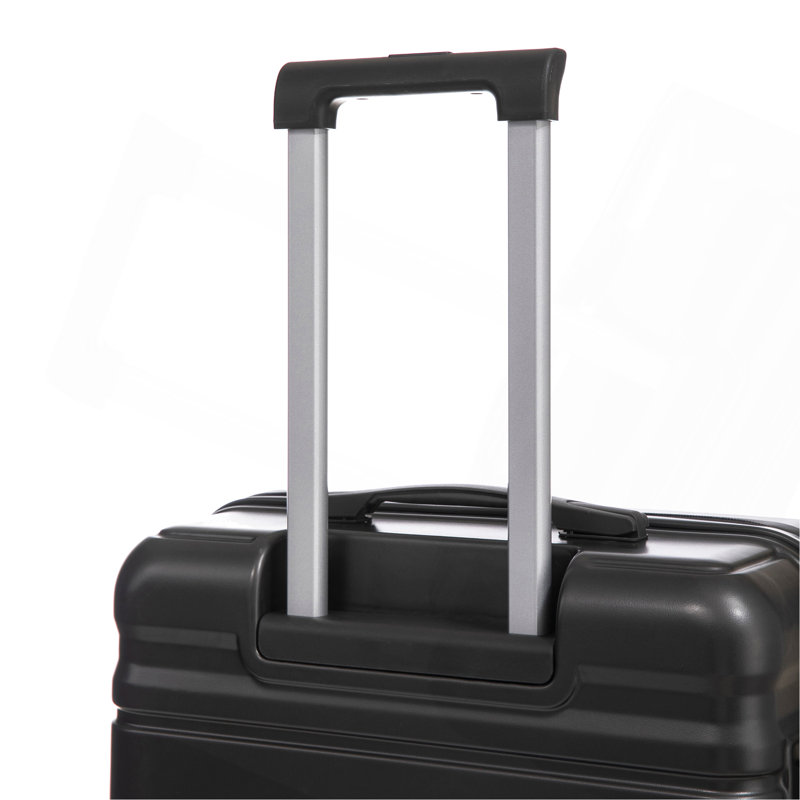 20 po / 24 po / 28 po 3 pièces / ensemble en valise à roulettes ABS, valise de cabine, couleur assortie, serrure à combinaison