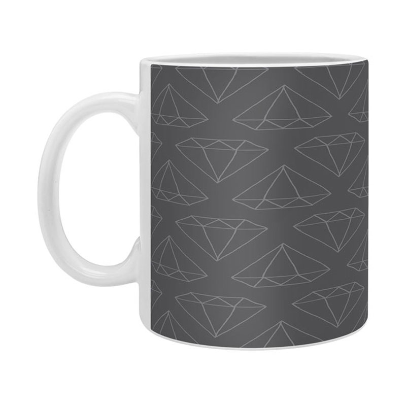 Grande tasse diamond print