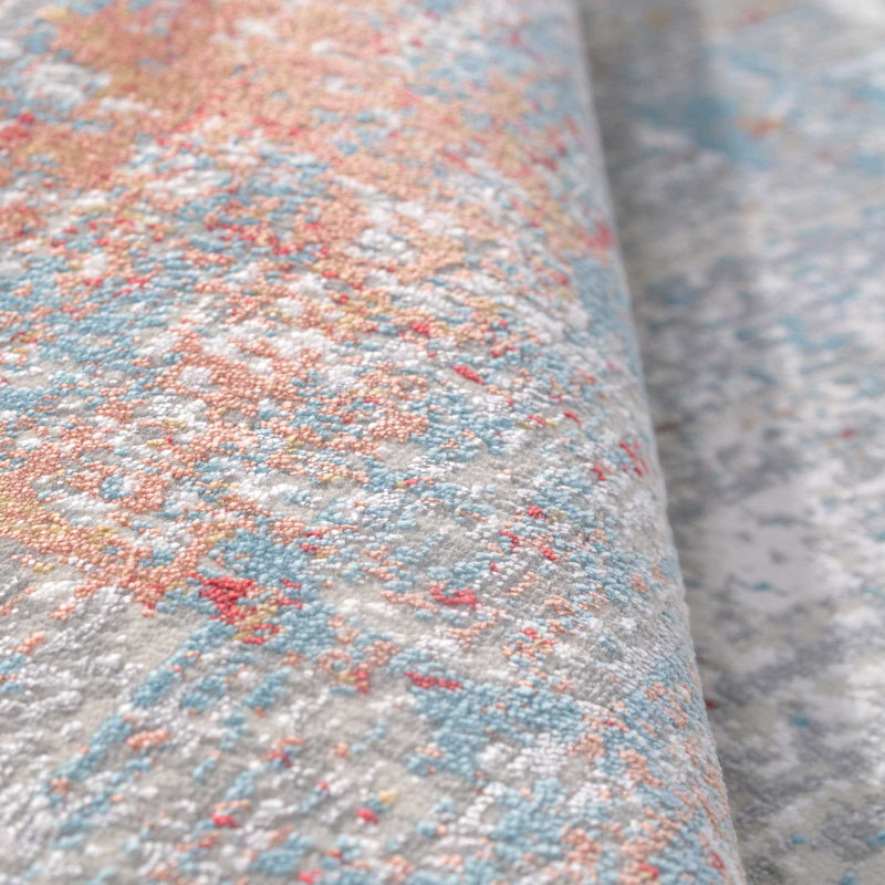 Erwann Machine Woven Grey Indoor Rug, Runner 70 x 240cm