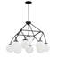 Lustre classique/traditionnel 9 lumières ombrée Ison-1984078372