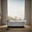 Volute 70-7/8 In. X 30-3/8 In. Freestanding Bath With Base