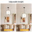 Luminaire suspendu pour îlot de cuisine 3 lumières Luminaire suspendu pour cuisine pour salle à manger