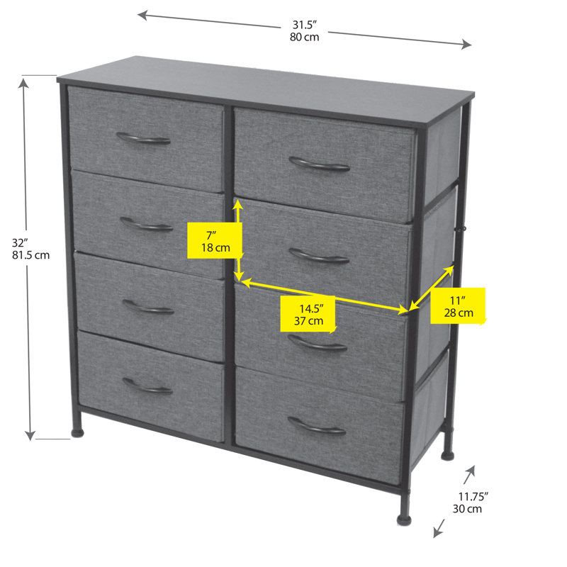 Commode 8 tiroirs