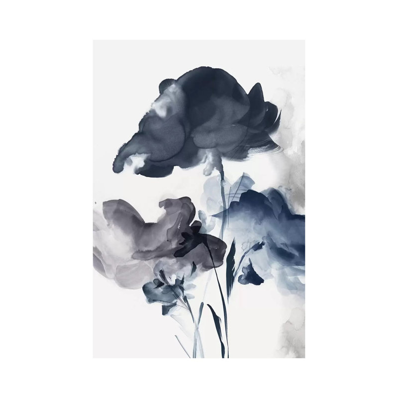 Azura Bouquet II by Eva Watts - Wrapped Canvas Painting, 66.04 cm H x 45.72 cm W x 1.91 cm D