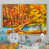Toile naturelle avec cadre flottant