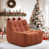 Tissu orange