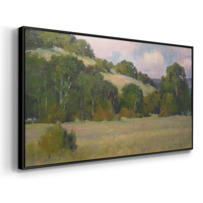 «Landscape Series» -CCCLLXVVI - Toile tendue avec châssis encadré - Prêt à être accroché