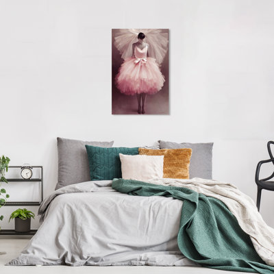 «Saadia Ballerina I» sur toile par Wynwood Studio Print