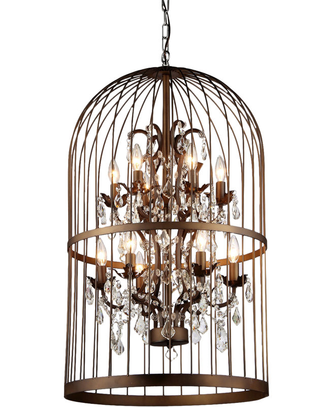Lustre géométrique à 12 lumières Spofford
