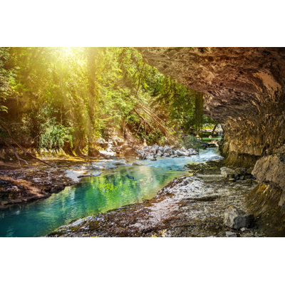 Wild Rapid Riverbed by Gregory_DUBUS - Wrapped Canvas Print