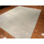 Tapis noué à la main en mohair 8 pi x 10 pi | Tapis moderne gris uni | Tapis en peluche minimaliste | Tapis de salon Ankara