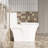 1/1.60 Toilet, Glossy White. Water Saving In Bathroom. Comfort Height. Seat. Elongated Bowl, 1000 Gram Flushing Score. Compliant White Toilet. Bathroom Toilet With Feature. ,