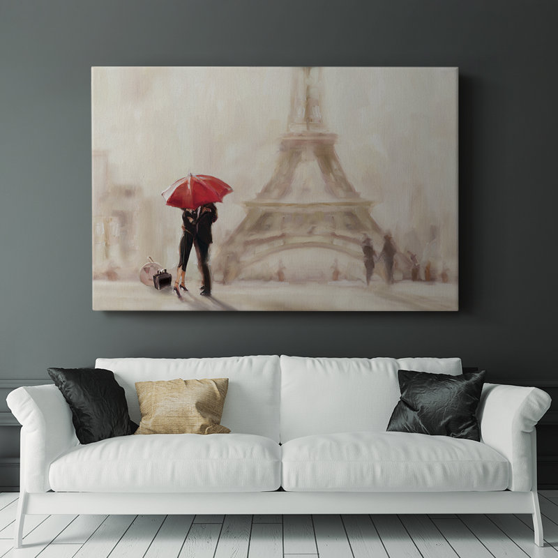 Paris Moment - Cavas enveloppés de galerie, H 40 po x l 60 po