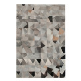 Faceta Cowhide Abstract Area Rug