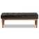 Orren Ellis Dieke Faux Leather Upholstered Bench & Reviews | Wayfair