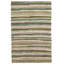 Francisco Green Handwoven Cotton Rug-55284415