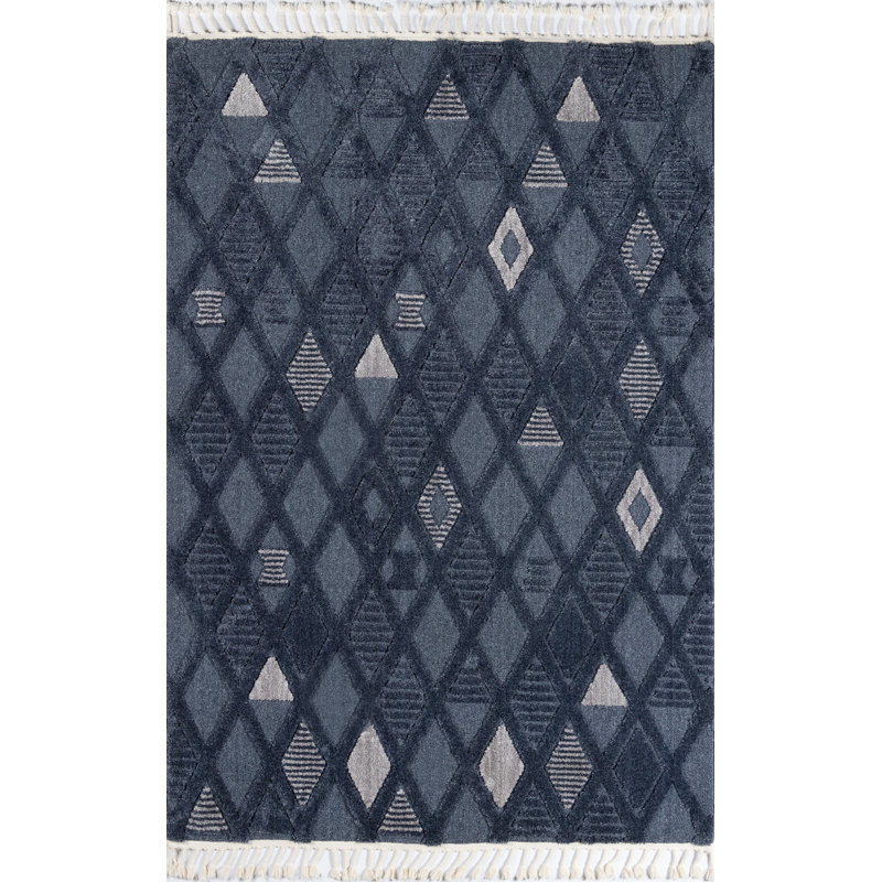 Adhnan Geometric Indoor Rug, Rectangle 2' x 3'
