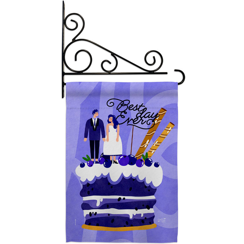 Ensemble de drapeaux 2 côtés en polyester 18,5 po x 13 po