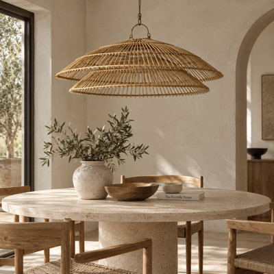 Rosella Handwoven Rattan Pendant Light Shade