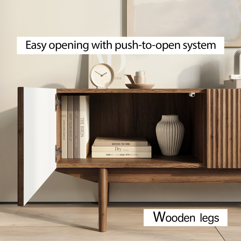 Alanson 59'' W Storage Credenza | Stylish & Spacious