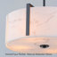 Lustre tambour 4 lumières albâtre naturel-771952330