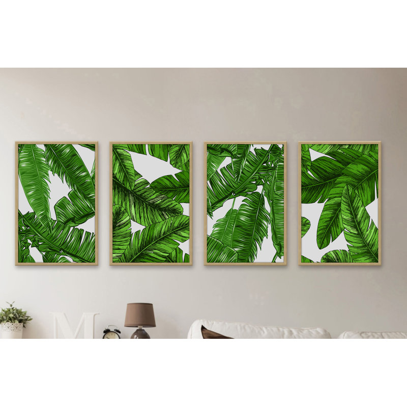 "st. petersburg quadriptych" par marmont hill, ensemble de 4 reproductions d’art graphique encadrées sur papier
