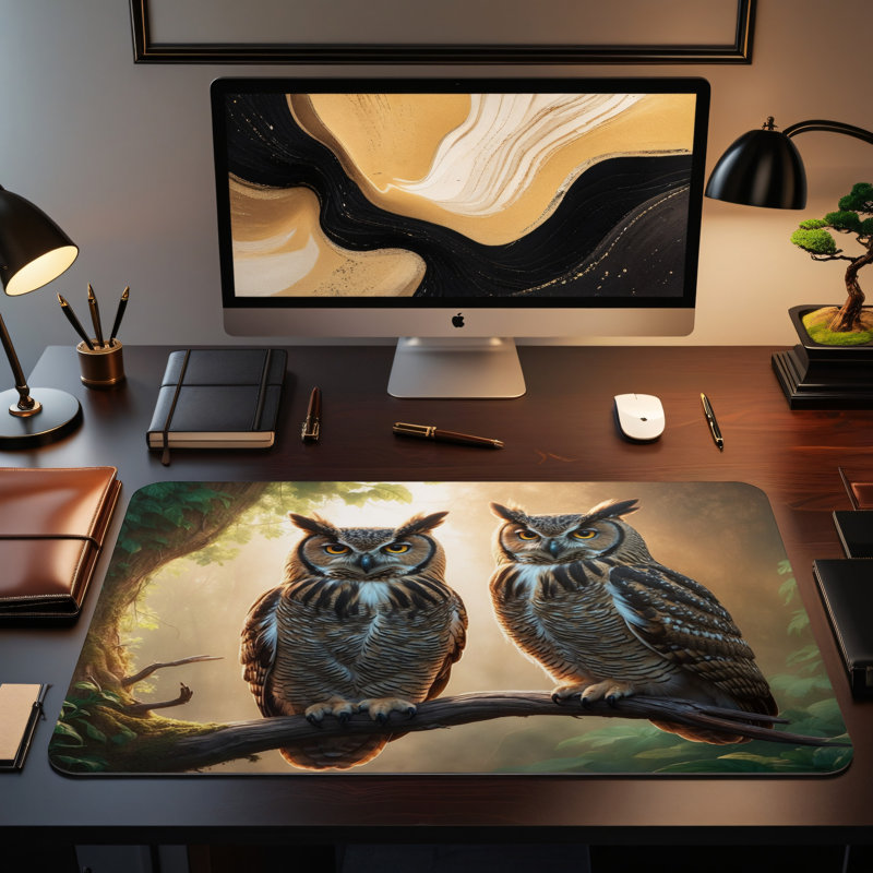 Polyester Desk Pad, 23.6x13.8