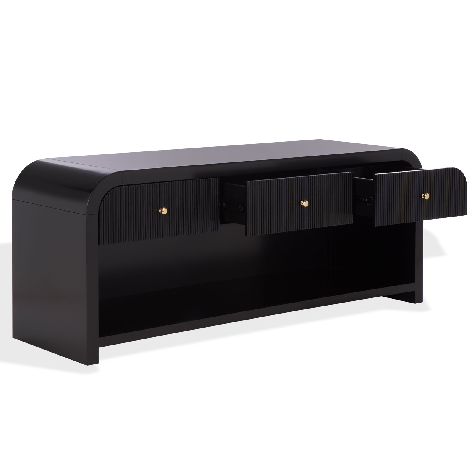 Liabella 60" TV Stand, Black