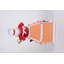 2 Piece Wine Delivery Train Santa Set