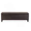 Repose-pieds en cuir avec rangement Jye Vegan-984159056