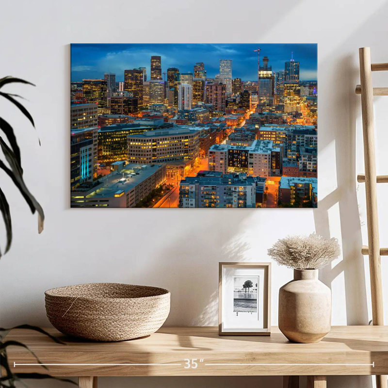 Kavia Denver Blue Hour, H 16 po x l 24 po