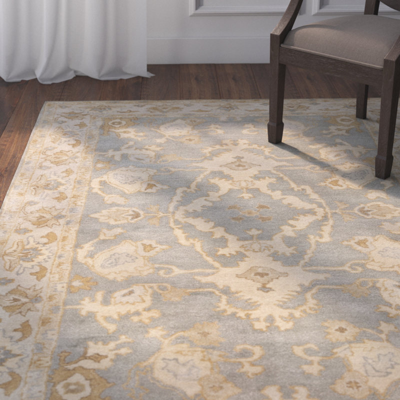 Barkbridge Wool Oriental Indoor Rug, Rectangle 3'3" x 5'3"