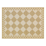 White Diamond 3' X 5' Indoor/Outdoor Rug