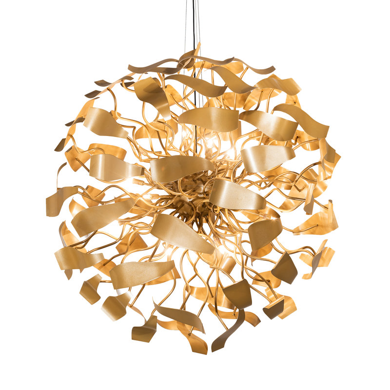 Lustre sphérique 18 lumières
