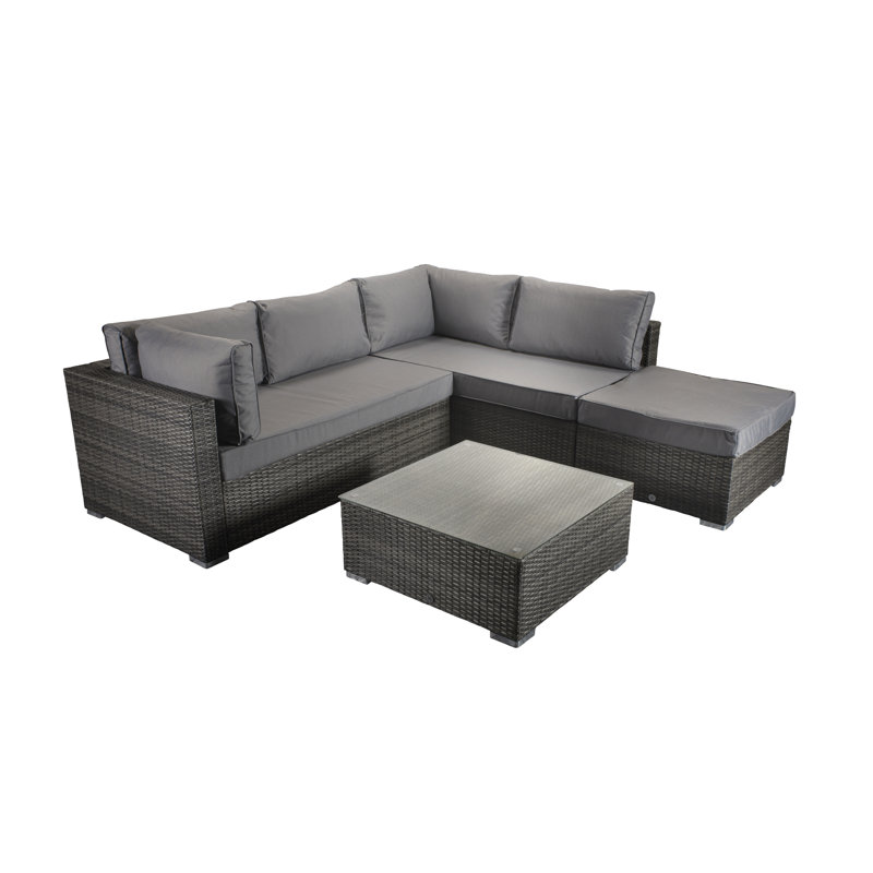 Saffy 5 Seater Rattan Sofa Set