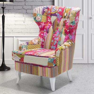 Manuel Upholstered Wingback Chair