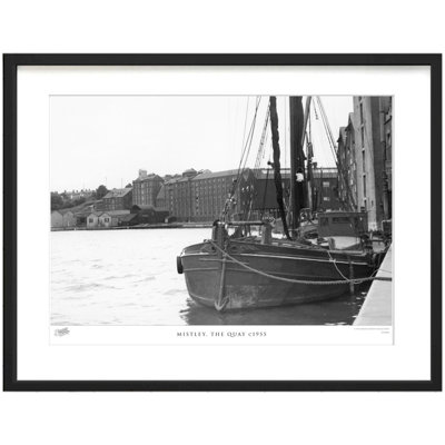 Mistley, The Quay C1955 by Francis Frith - Single Picture Frame Print